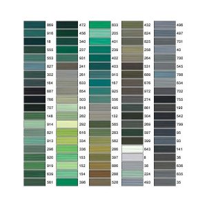 BOBINA GUTERMAN 100 METROS VERDE/GRIS