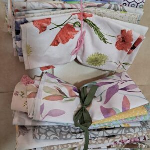 LOTE  RETALES COLCHA PACHWORK