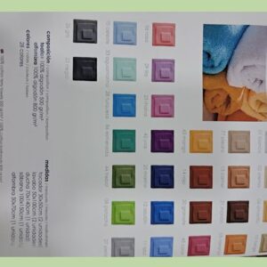 TOALLA DIAMANTE BIDE 30*50 CM