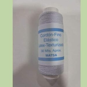 BOBINA ELASTICO BLANCO 30 METROS