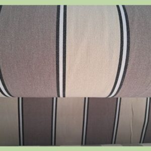 LONA TOLDO CON TEFLON MARRON/BEIGE 3.20M ANCHO