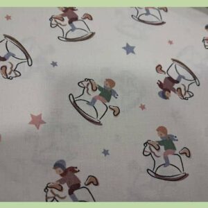 ESTAMPADOS 100% ALGODON  CABALLITO